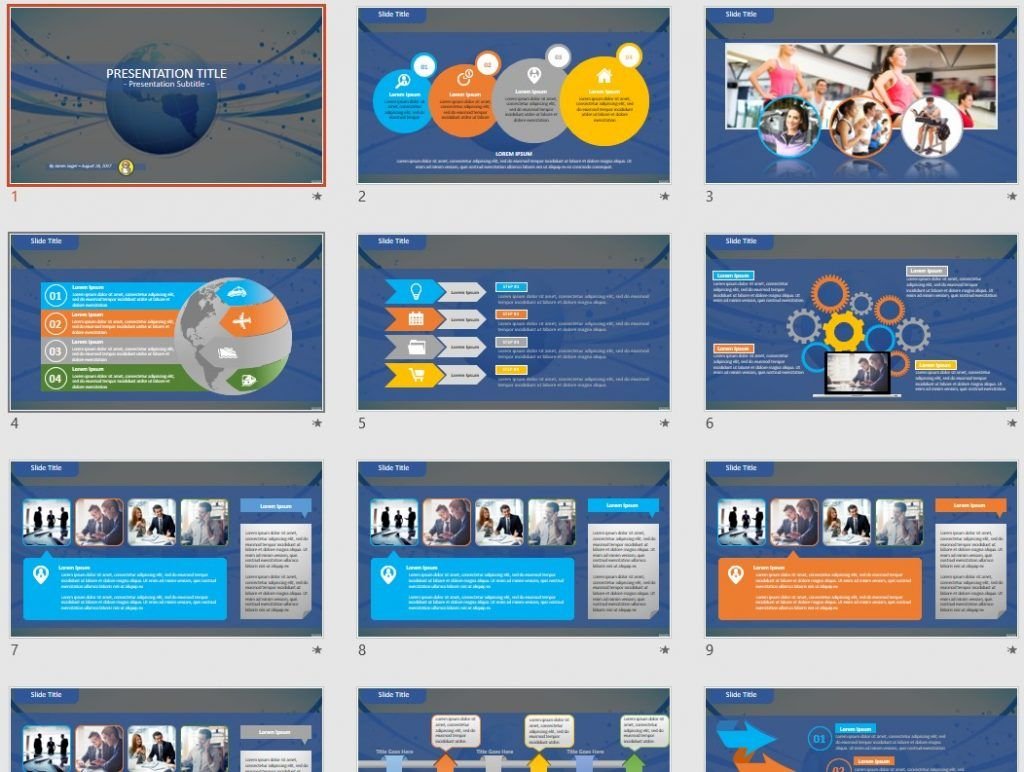 globe PowerPoint by SageFox globe PowerPoint by SageFox