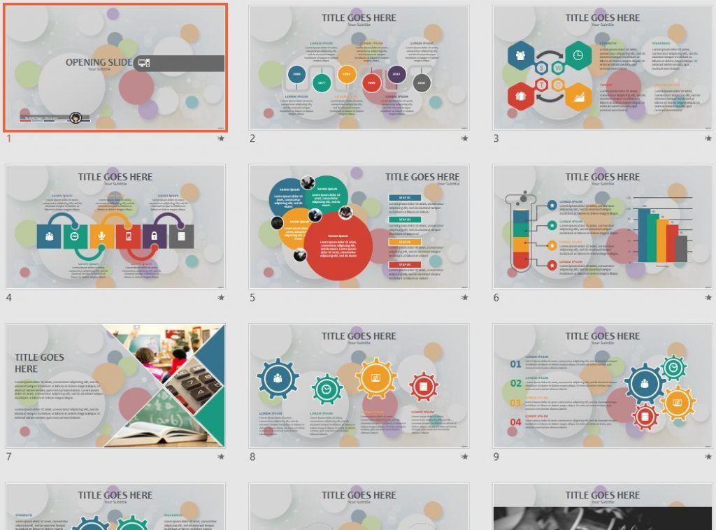 circles PPT by SageFox circles PPT by SageFox