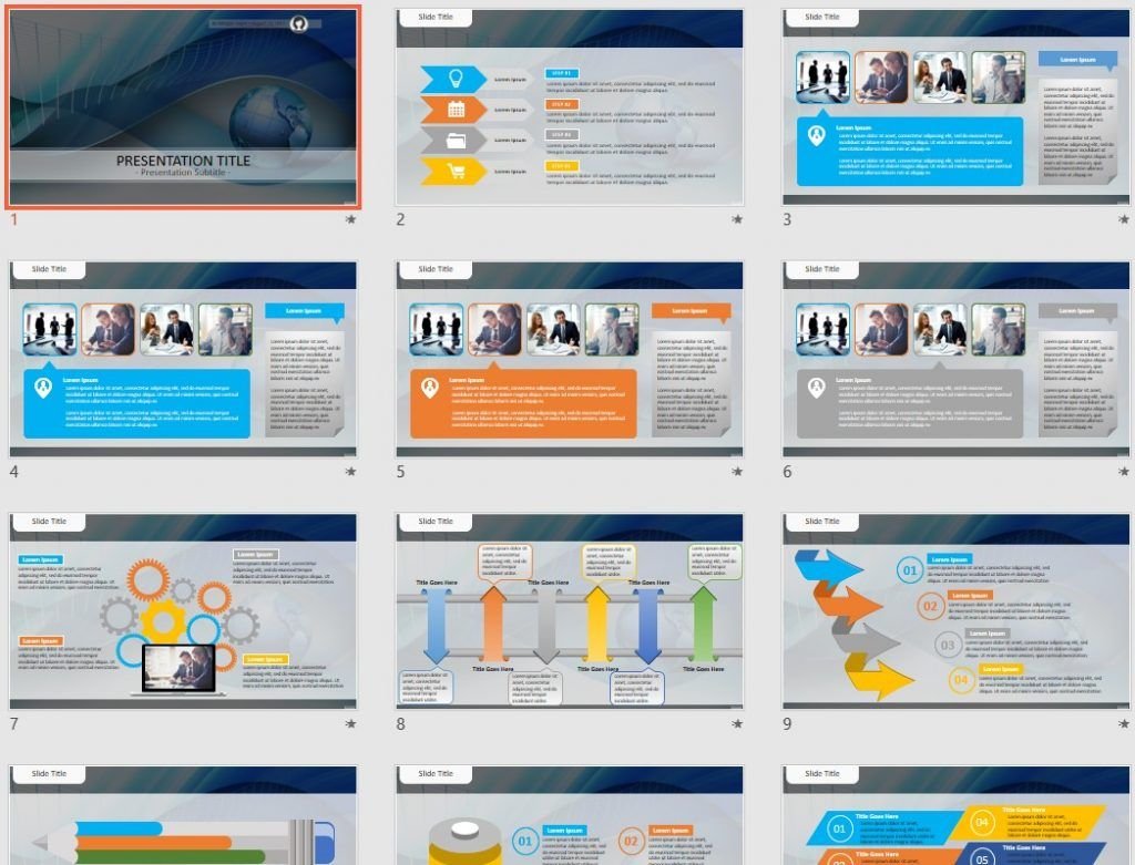 Dynamic World PowerPoint by SageFox Dynamic World PowerPoint by SageFox