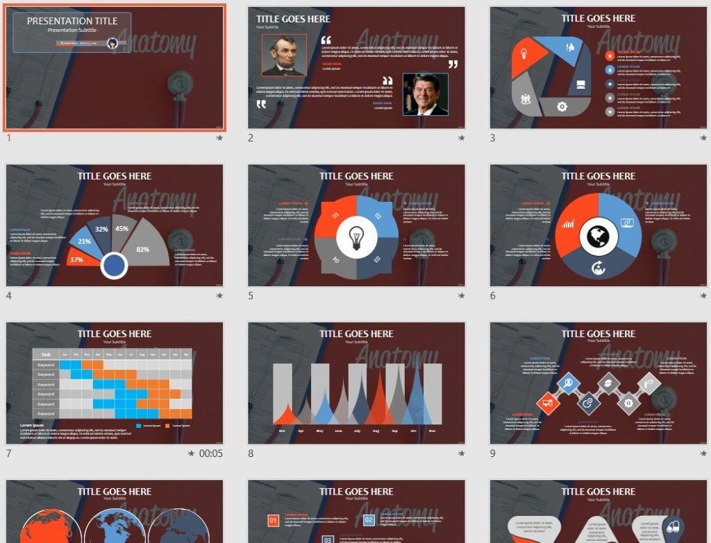 anatomy PowerPoint by SageFox anatomy PowerPoint by SageFox