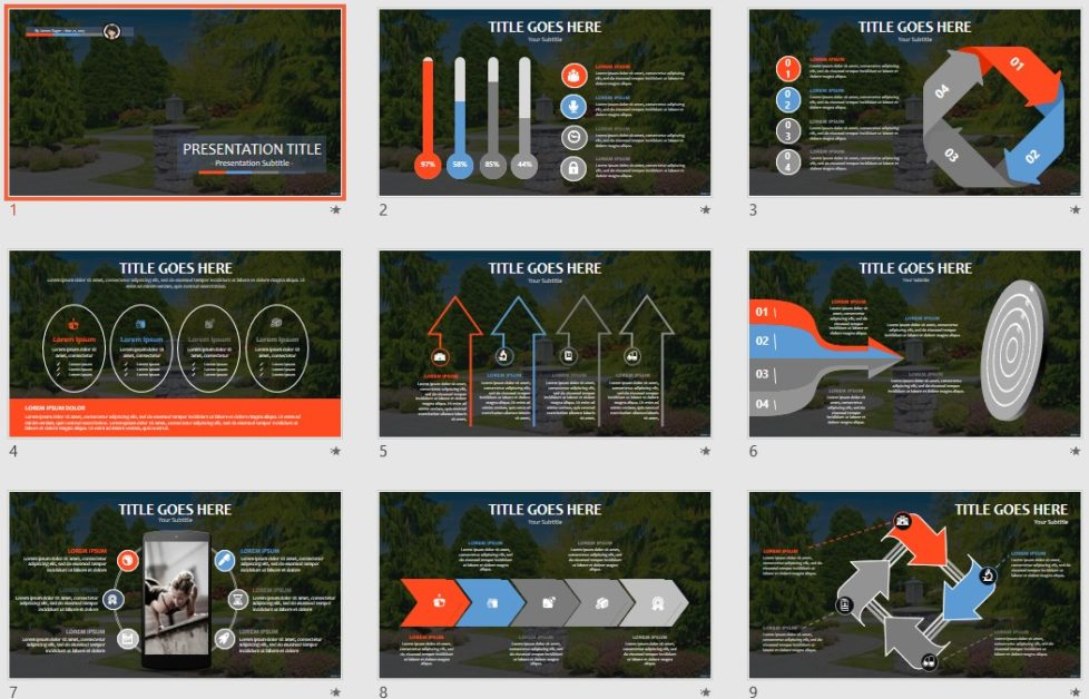 landscape design PPT #94420