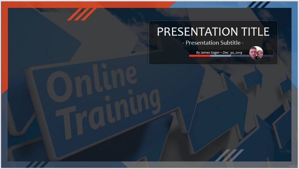 Online Training Powerpoint Template 102411
