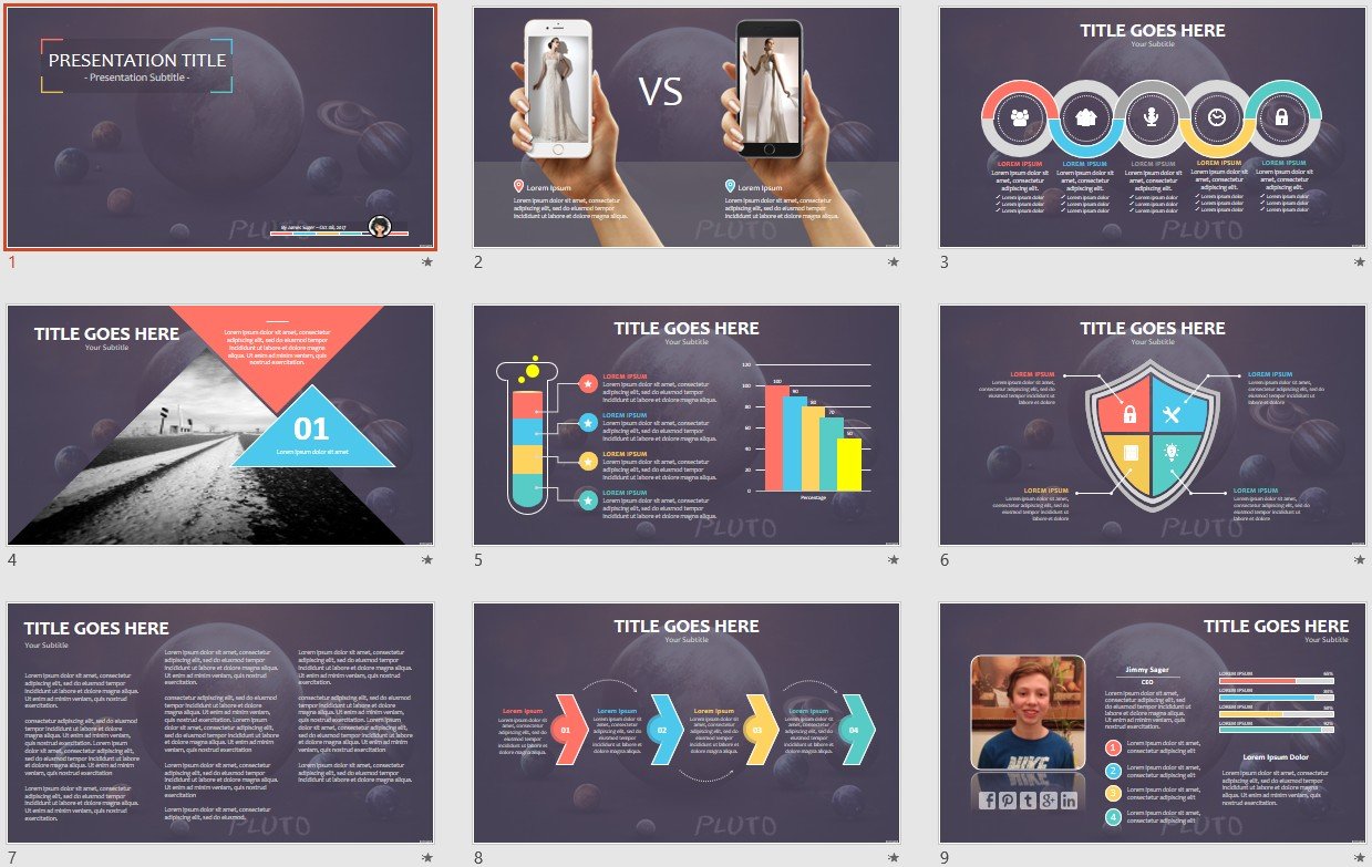 free download powerpoint space themes