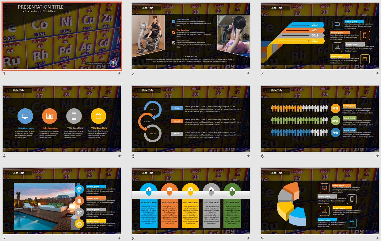 Periodic Table PowerPoint 109541