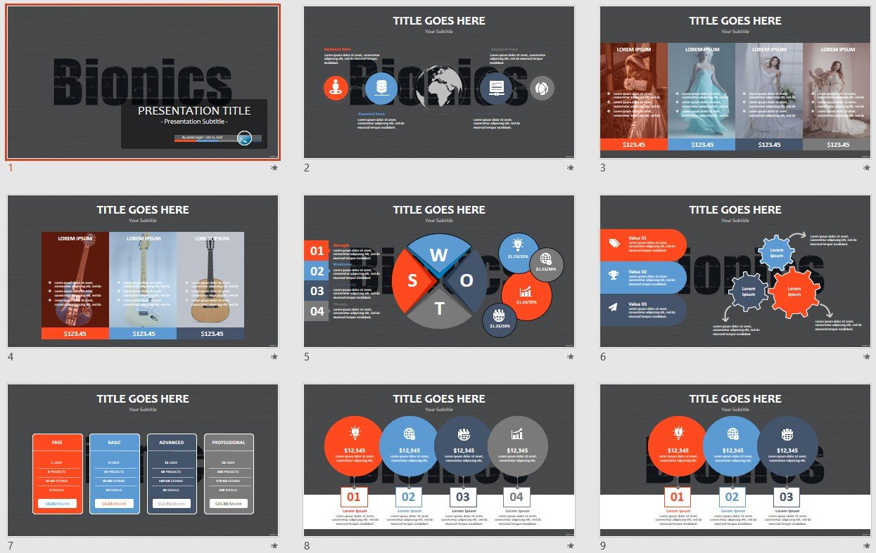 ppt templates for presentation free download
