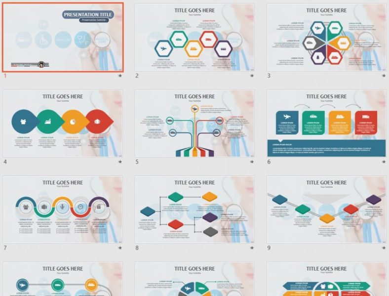 Medical PowerPoint Template #71297