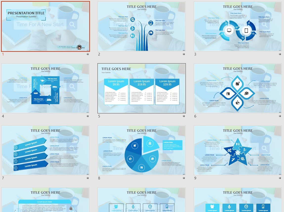 how to create new powerpoint template