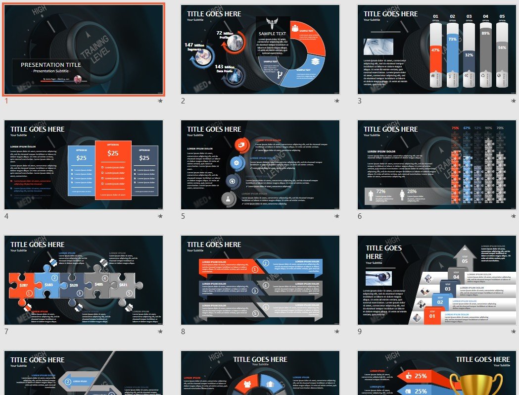 Free Training Powerpoint Templates