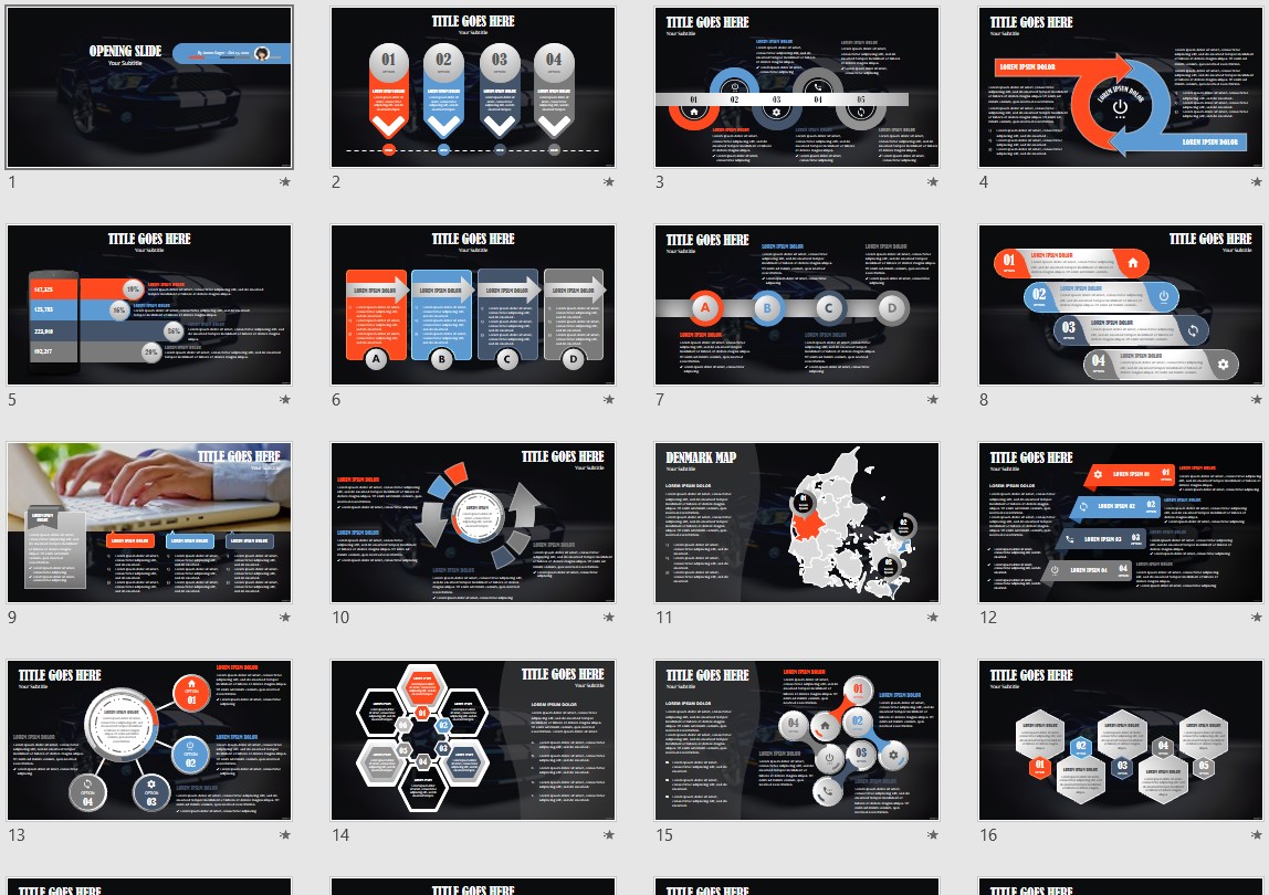 Car PowerPoint 147810