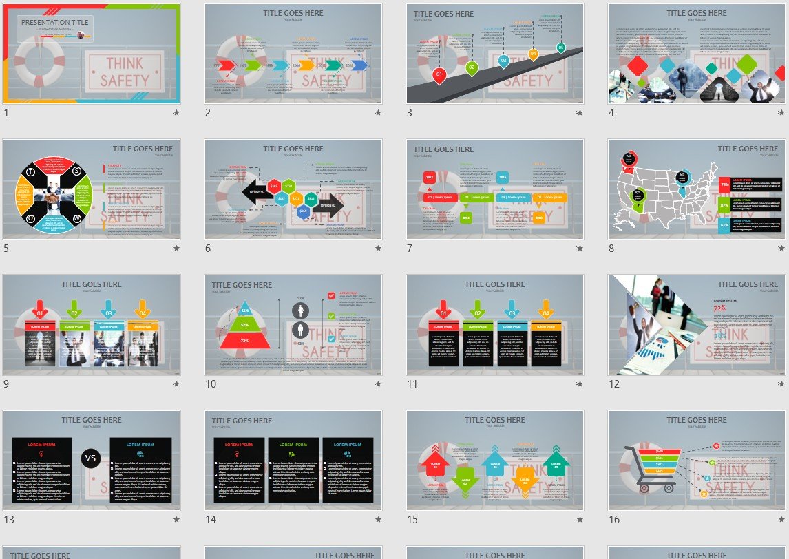 Safety Powerpoint Template 152957