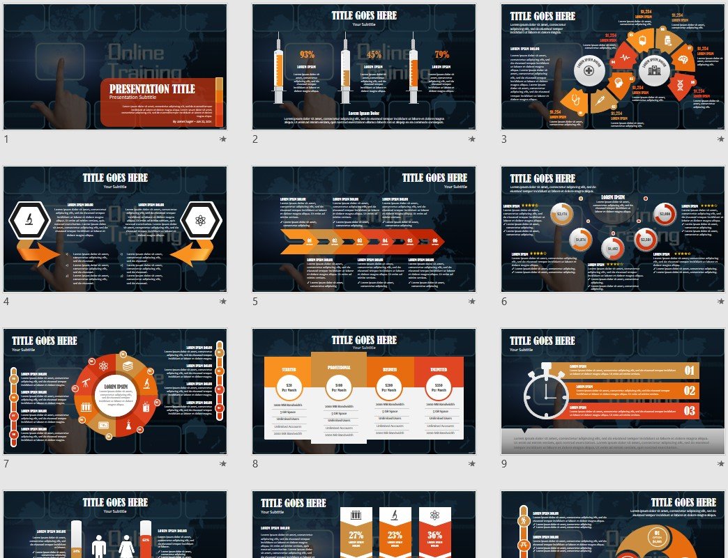 Powerpoint Training Template