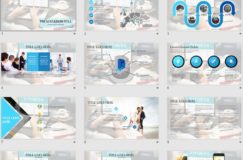 Stretching PowerPoint Template #70131