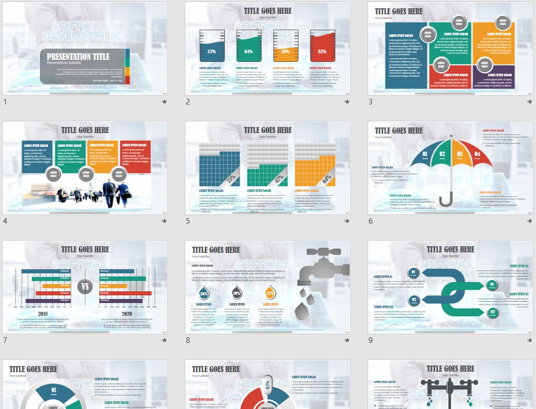 Powerpoint Templates Software Development 2023 Template Printable