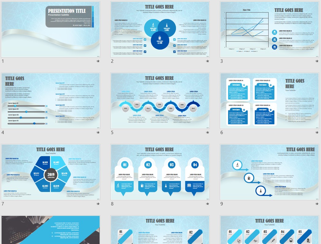 Abstract PowerPoint Template #168765